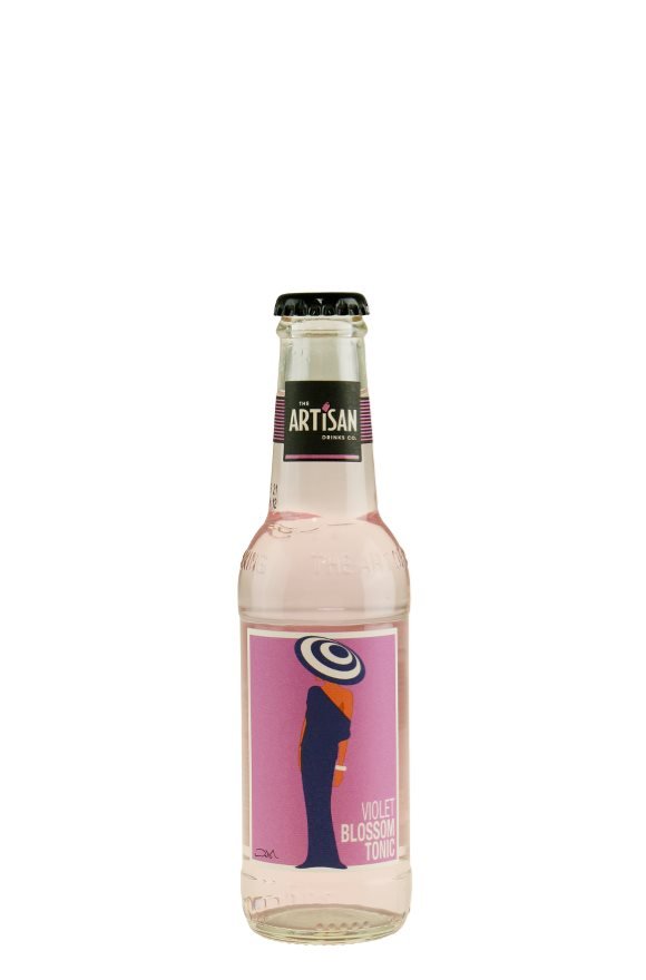 Violet blossom - Artisan tonic. - Gin - Fru P. Kaffe & The